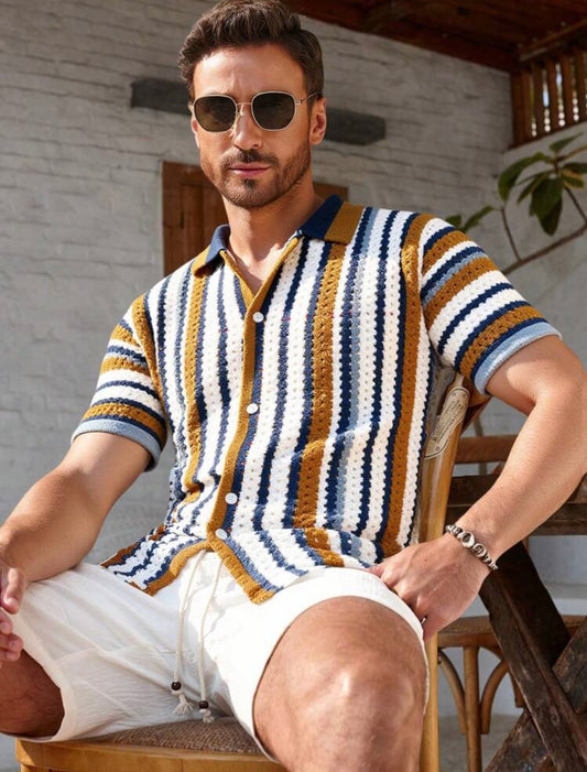 Knitted summer top