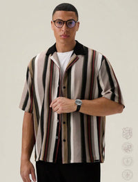 Loose fit striped tee
