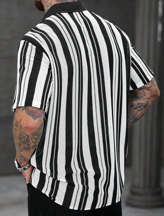 Casual striped tee