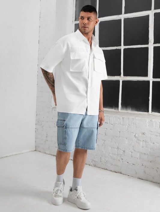 Loose fit staple tee