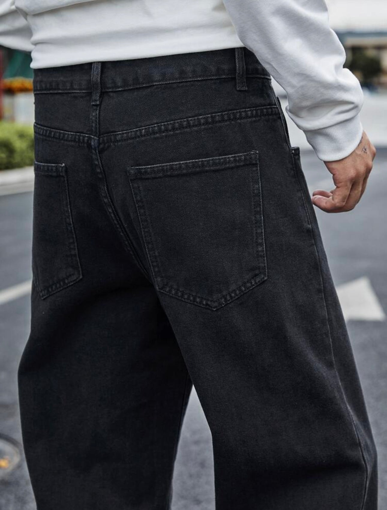 Black Belvedere jeans