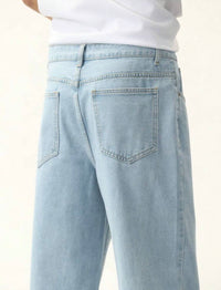 Light wash jeans