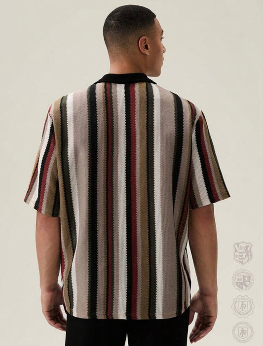 Loose fit striped tee