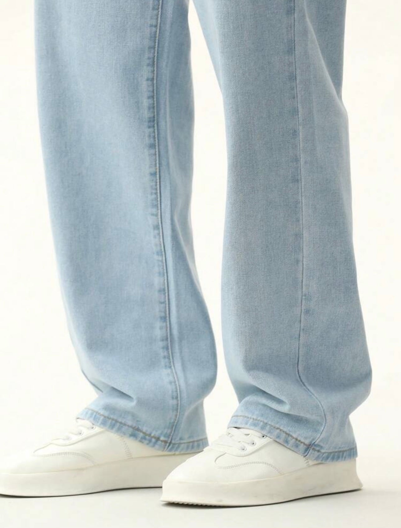 Light wash jeans